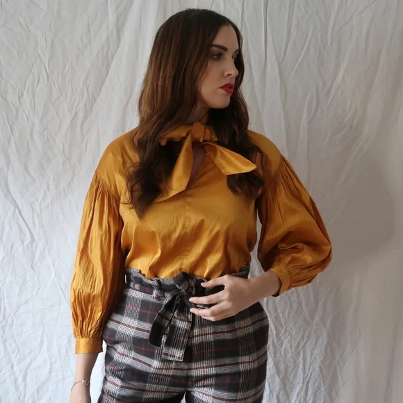 Ulla Johnson Goldenrod Blouse - Picture 3 of 16